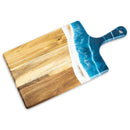 Ocean Vibes Acacia Resin Cheese Board