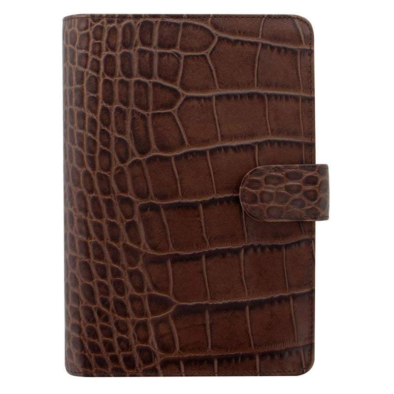 Filofax Classic Personal Croc-Pattern Organiser