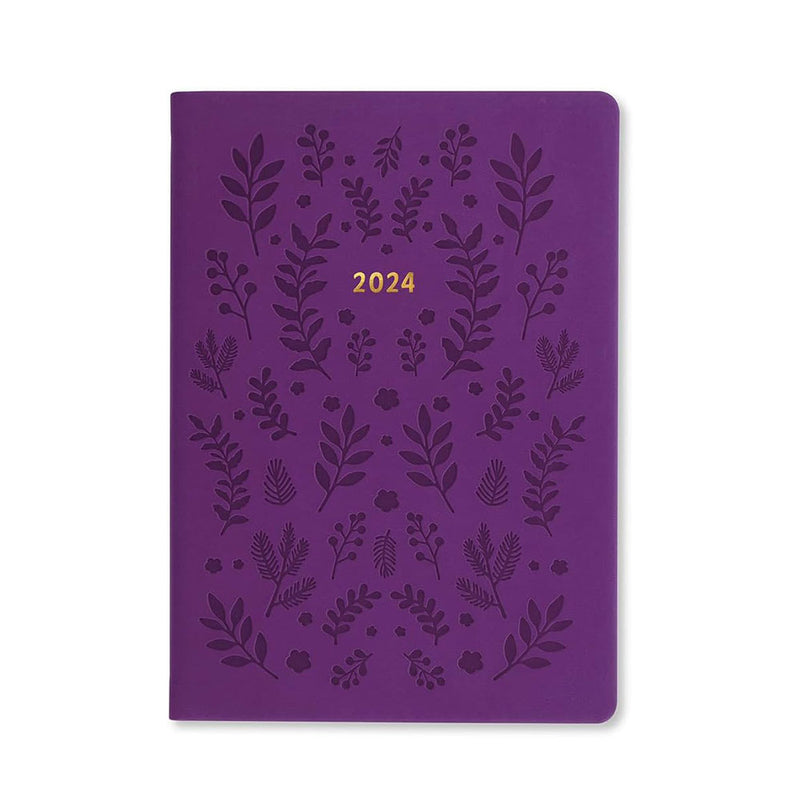 Letts 2024 Woodland A5 Week para ver el diario