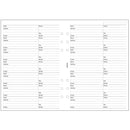 Filofax A5 Contacts Value Pack Refill