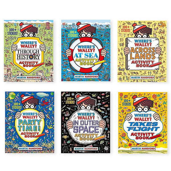 Where's Wally Activity Book Pack