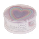 Appetito Heart Cookie Cutter (Set of 5)