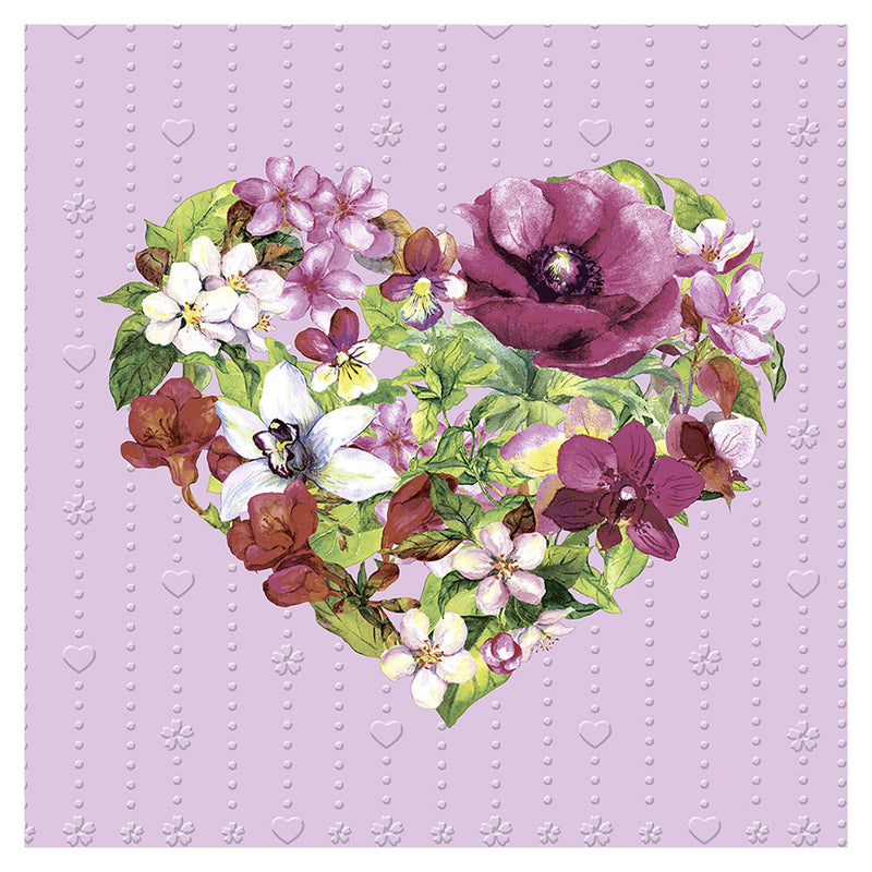  Servilletas de almuerzo con flores Paper+Design Moments