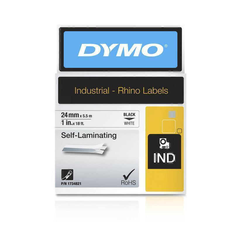 Dymo Industrial Rhino Labels 24mm (White)