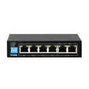 Switch D-Link Gigabit Poe con 2 puertos de enlace ascendente