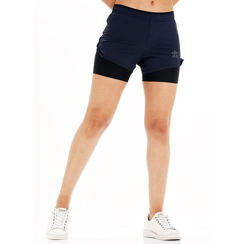 Shrey Womens Pro Double Layer Shorts (Extra Small)