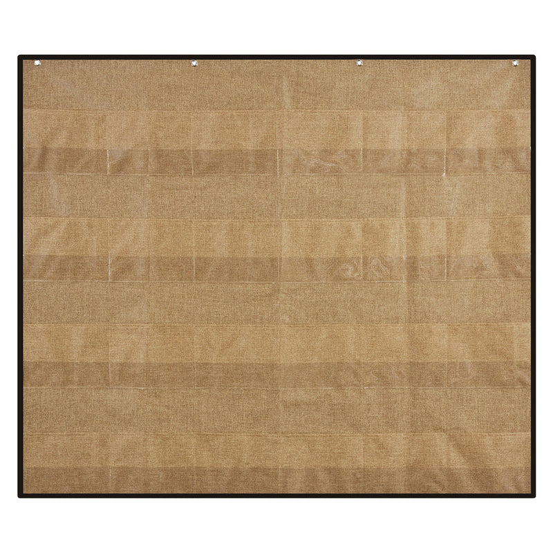 Hessian Wall Storage Pockets (120x102cm)