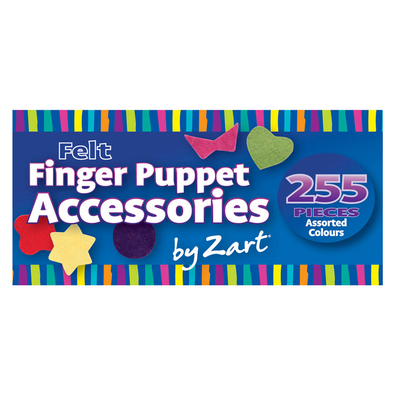 Felt Finger Puppet Accessories 255pk