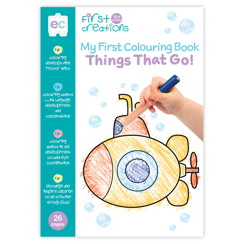 Educational Colours My First Creations Colouring Book