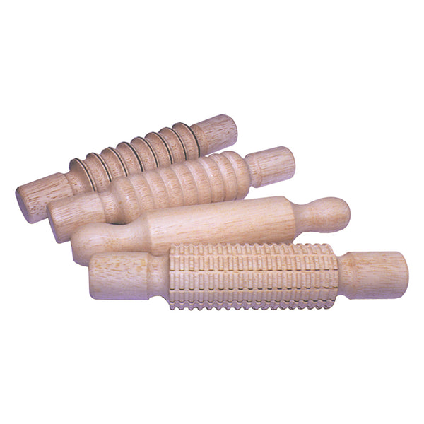 Wooden Rolling Pins 4 Designs (Small)