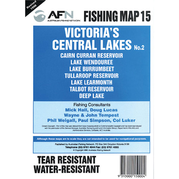 Victorian Central Lakes 2 Map