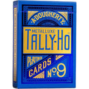 Tally Ho Metalluxe Playing Cards Blue