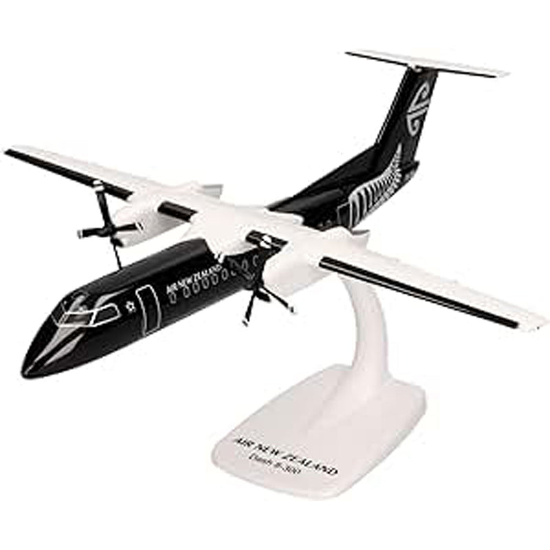 Air New Zealand DHC-8-300 All Black Livery ZK-NEM 1/100 Snap Fit Model
