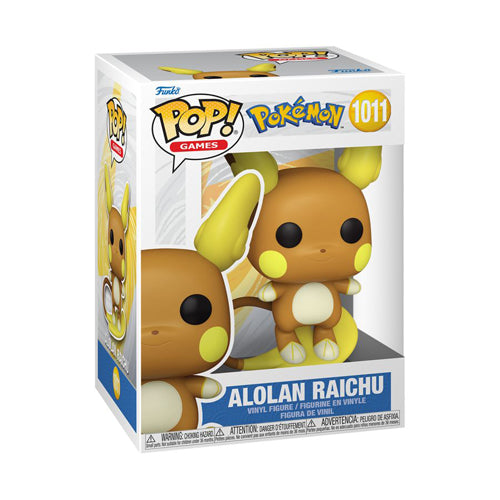 Pokemon Alolan Raichu Pop! Vinyl