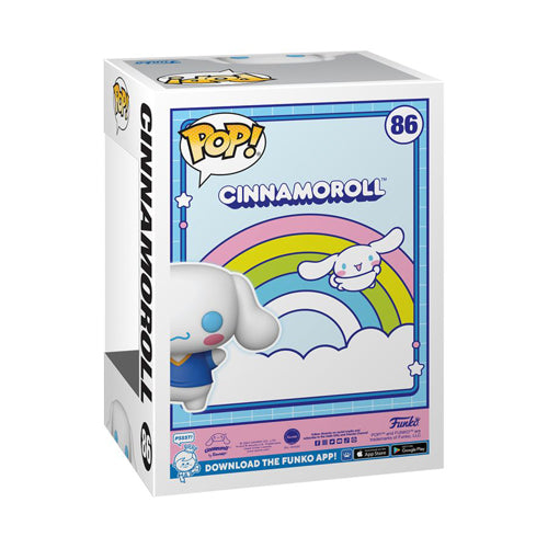 Sanrio Cinnamoroll (with Soccer Ball) US Exclusive Flocked Pop! Vinyl