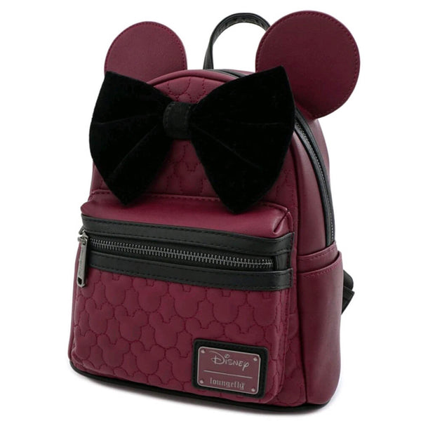 Mickey Mouse Brown with Bow & Ears Mini Backpack