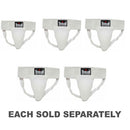 Morgan Classic Elastic Groin Guard with Cup (White)