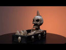 Skeleton Backflow Incense Burner