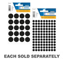 Herma Multi-Purpose Round Sticker Labels (Black)