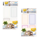 Herma Movable Striped Write-On Labels (52x82mm)