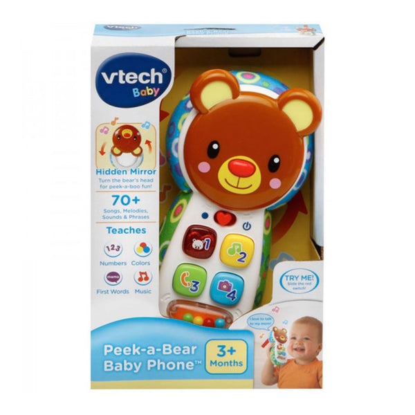 Vtech Peek & Play Bear Phone Interactive Toy