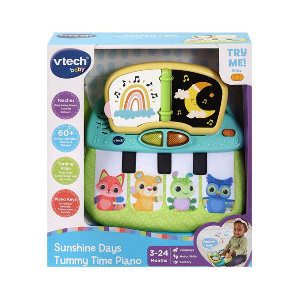 Vtech Sunshine Days Tummy Time Piano Learning Toy