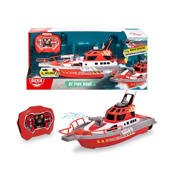 Dickie Toys Remote Control Fire Boat 38cm