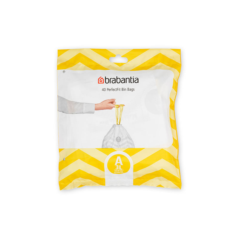 Brabantia PerfectFit Dispenser Pack with 40 Bags