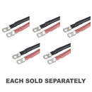 2-Gauge Tinned Battery Power Lead (Black)