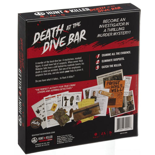 Hunt A Killer: Death at the Dive Bar Party Game