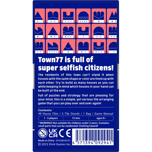 Town 77 Matching Oink Card Game