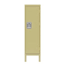 Casillero de metal alto de estilo retro