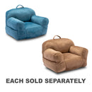 Memory Foam Stuffed Velvet Bean Bag Chair