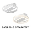 Bladeless Fan Lamp w/ Lights Dimmable LED (White)