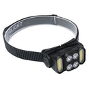 4 LED COB Headlamp Super Bright Outdoor Head Light