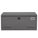 Digital Keypad Vertical File Cabinet 17.7" (Dark Grey)
