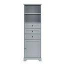 Tall Cabinet with Adjustable Shelves & 3 Drawers