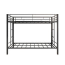 Heavy Duty Twin Sized Full Metal Bunk Bedframe with Ladder