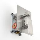 Solid Brass 2-Way Outlet Shower Diverter Valve Kit