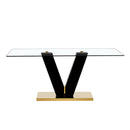 6-8 Seater Minimalist 0.4" Top w/ V-Shaped Slab Legs