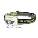 2 LED Mini Camping Headlight Outdoor Head Lamp
