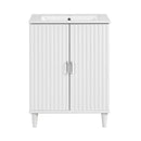 Base de tocador de baño 24 "(blanco)