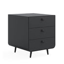 3 Drawers Nordic Minimalist Bedside Steel Cabinet