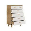 Modern Design Solid Wood Dresser with 6 Drawers