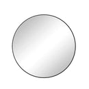 39-Inch Round Metal Framed Mirror