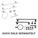 6-Piece Stainless Steel Towel Rack Set