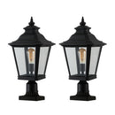 Outdoor Glass Column Headlights