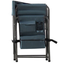 Aluminum Folding Camping Director's Chair w/ Storage Pockets