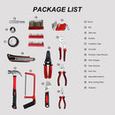 Hand Tool Box with 239-Piece Toolset (Black)