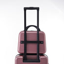 Front Open Luggage w/ Front Pocket & USB Port 20" (RoseGold)